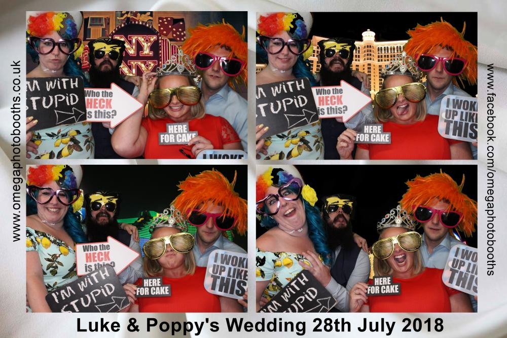 Luke & Poppy's Wedding | View more photos from the event at gallery.omegaphotobooths.co.uk/u/Omega-Photobooths/Luke-Poppys-Wedding